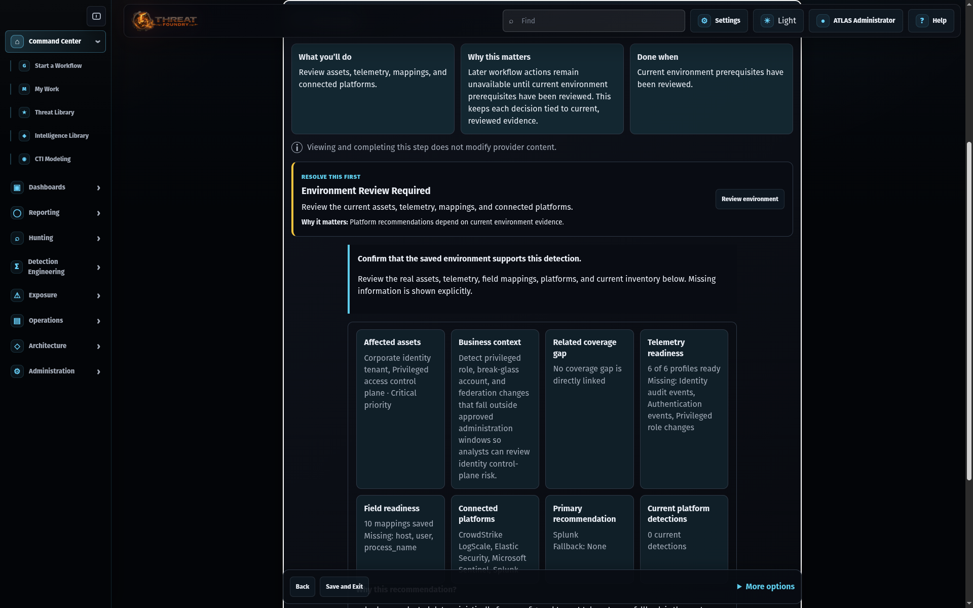 Resumable Workflow Checkpoint product view